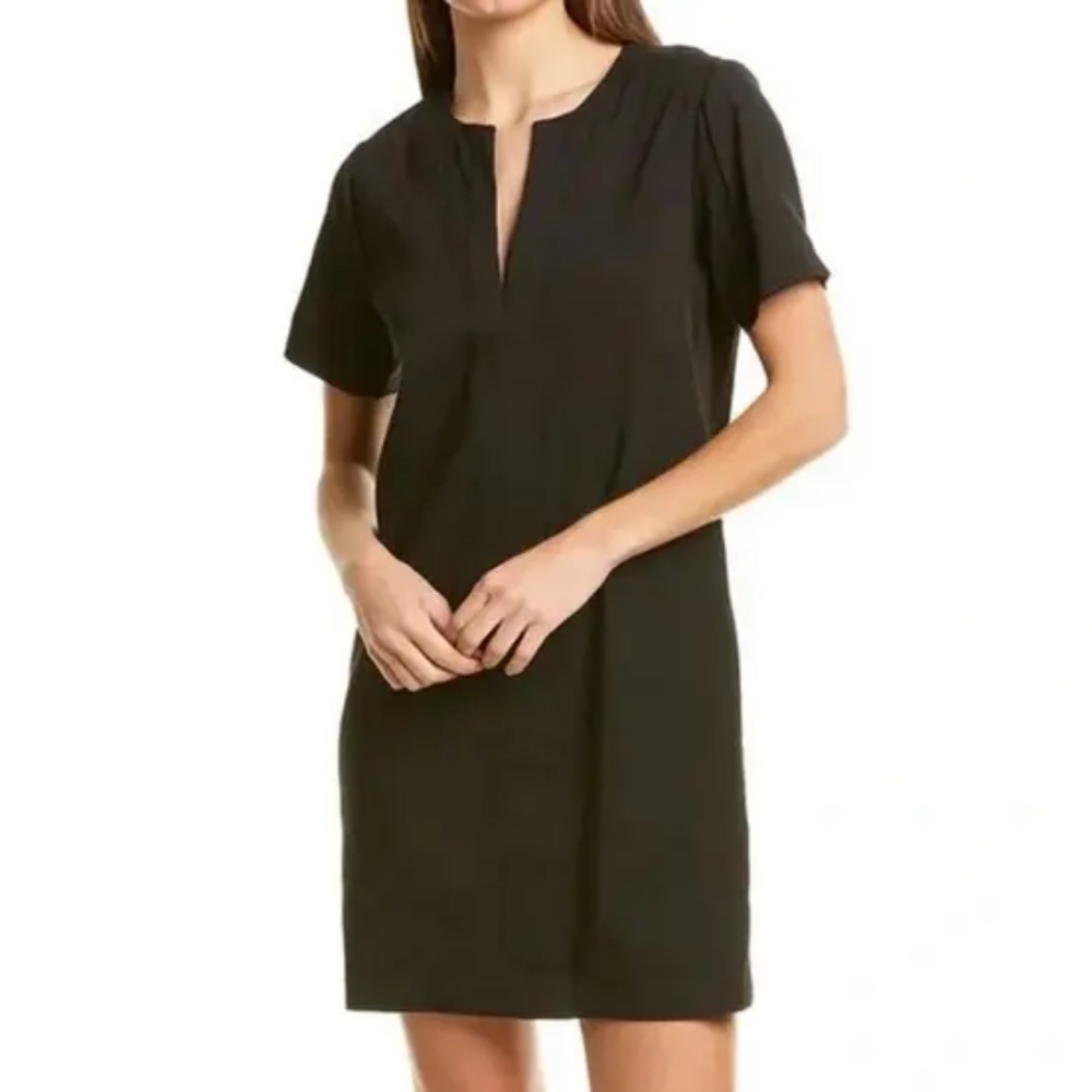 Theory Linen Shift Dress